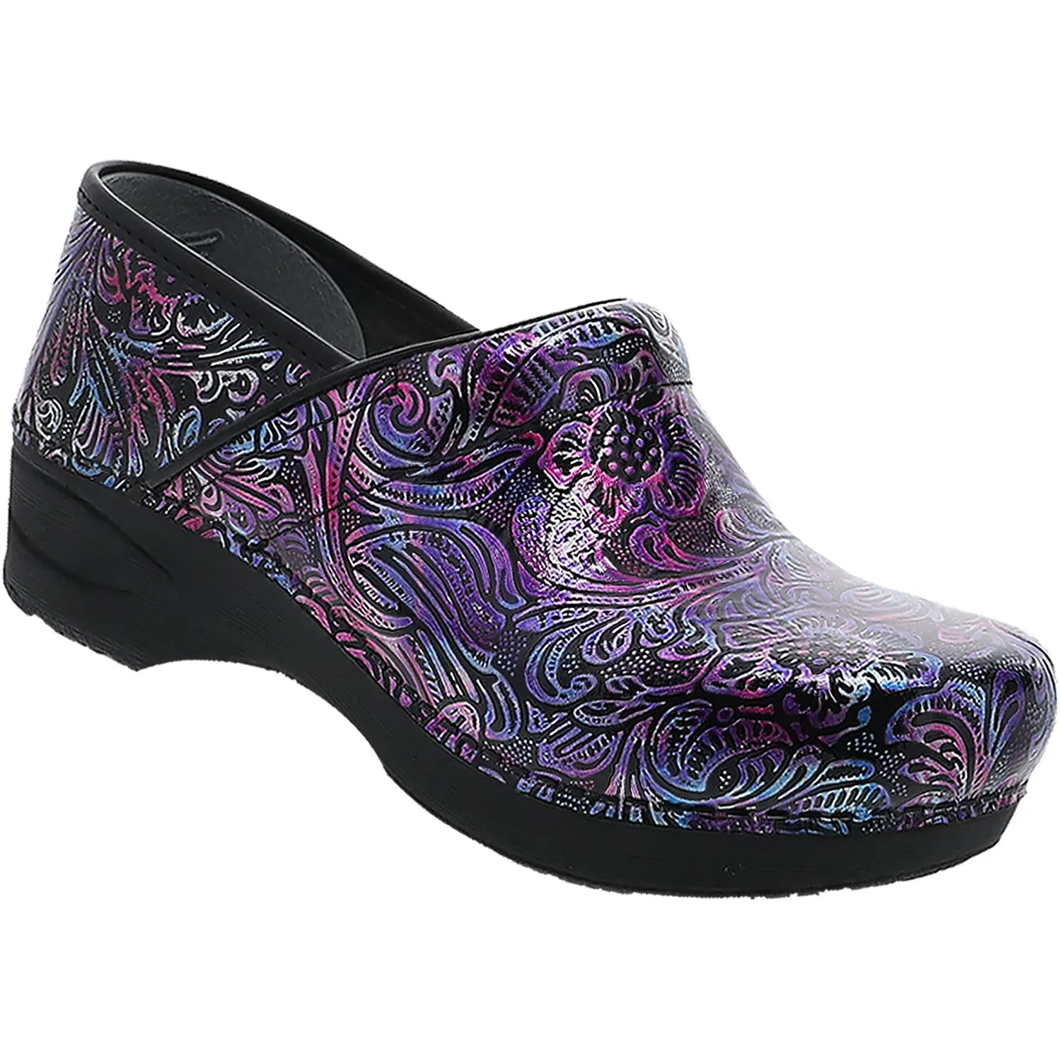 Women's Dansko XP 2.0 Engraved Floral Patent