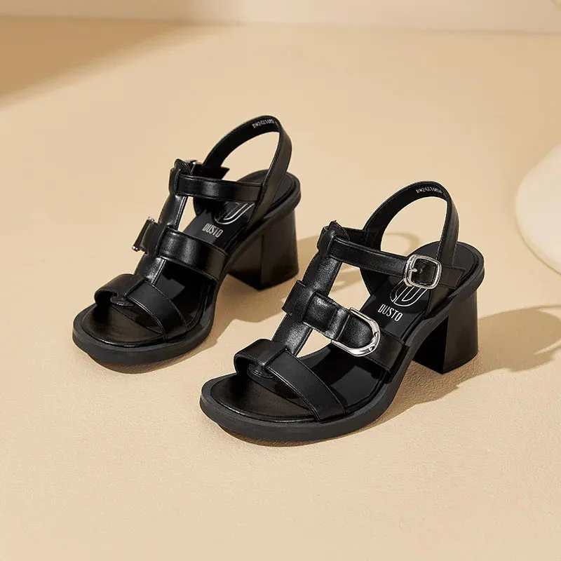 Women's Denim Strap Sandals