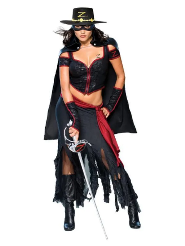 Zorro Secret Wishes Costume Size M